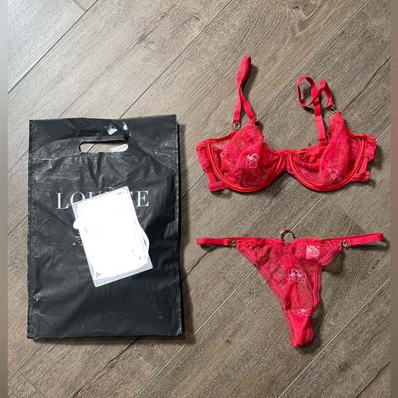 Gabrielle Intimates Set. Brand New - PACKAGE UNOPENED. Undies S, Bra 32D - Picture 2 of 2